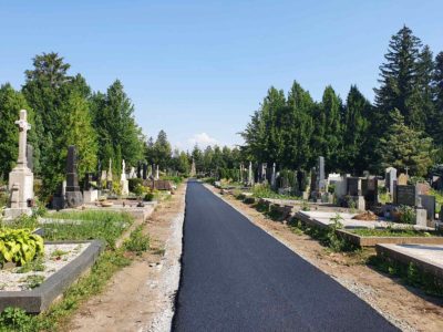 asfaltování a opravy silnic